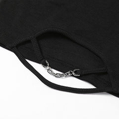 Dark Hollow Chain Short Sleeve T Shirt