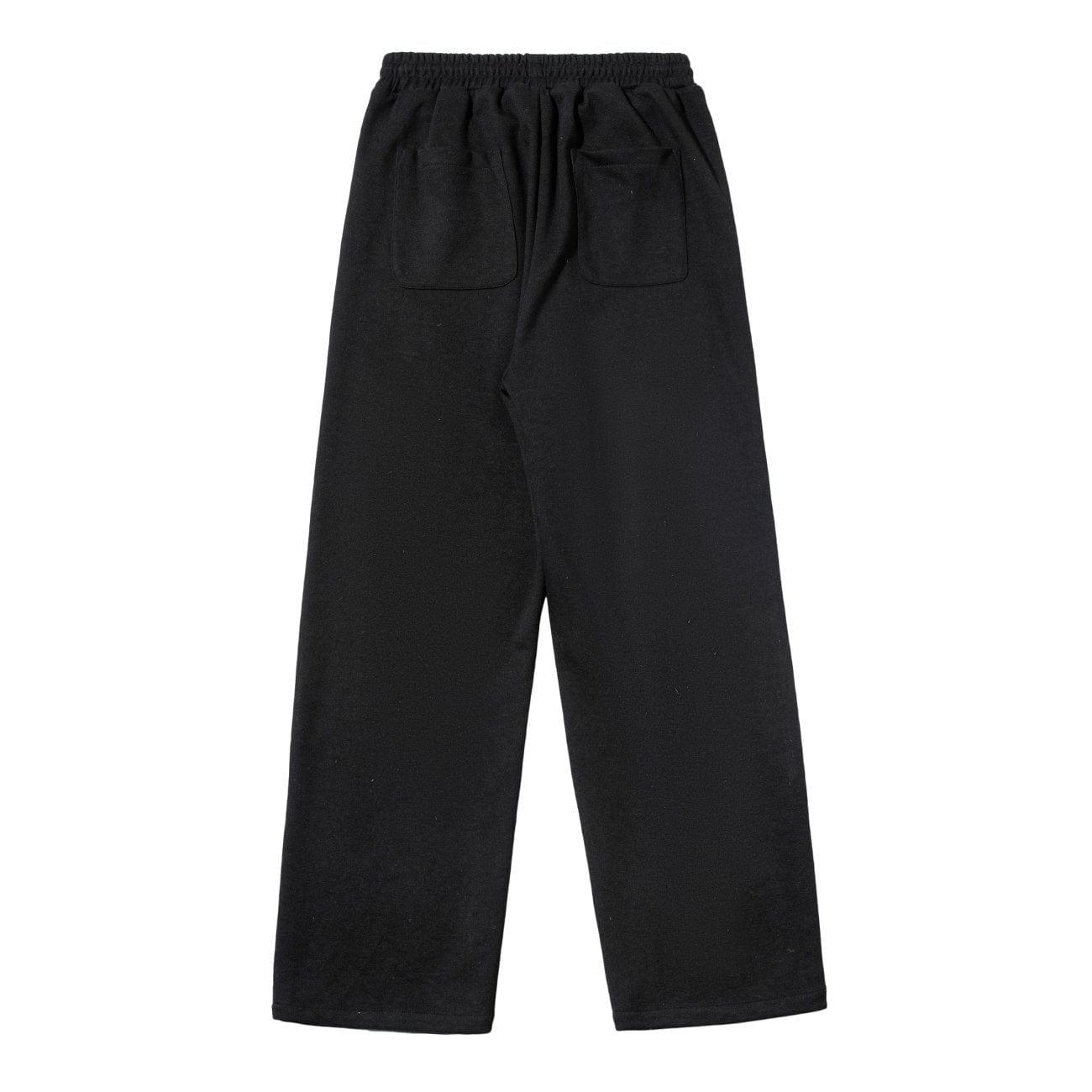 Denim Patchwork Pants