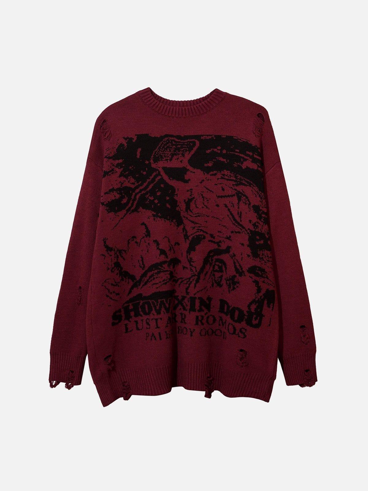 Vintage Pattern Sweater