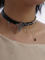 Spider Web Necklace