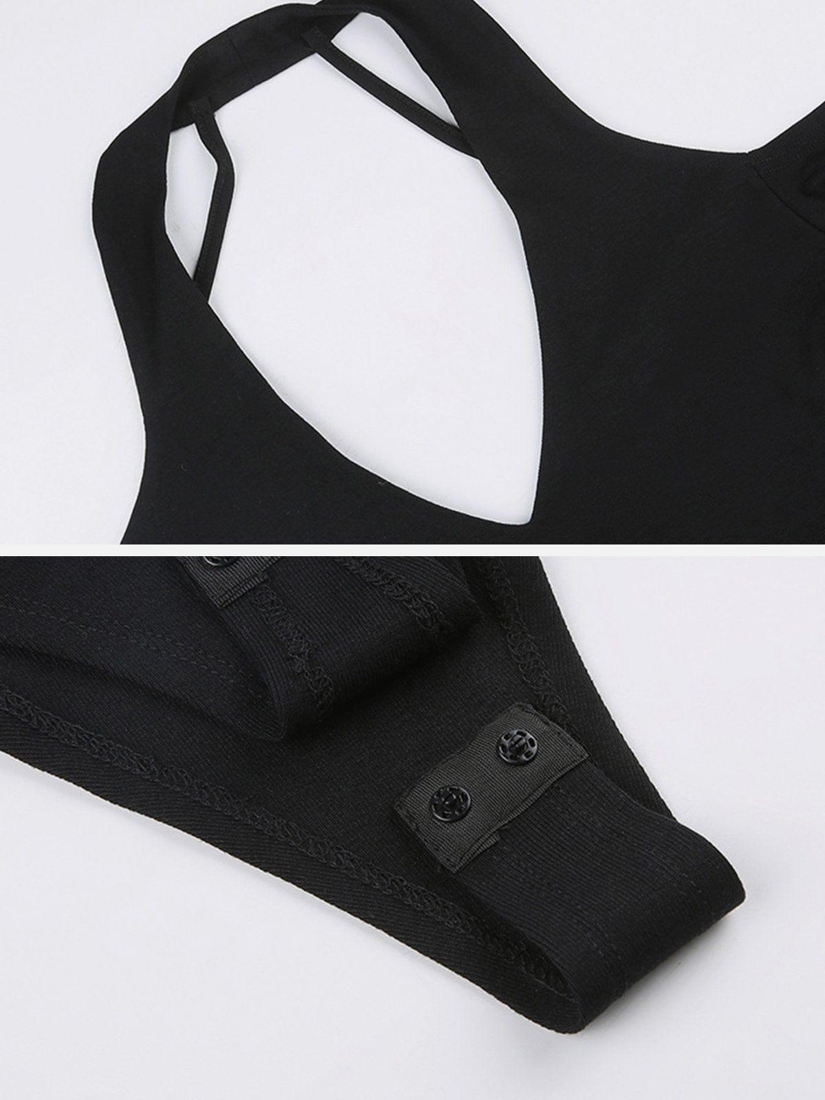 Hollow Backless Jumpsuit