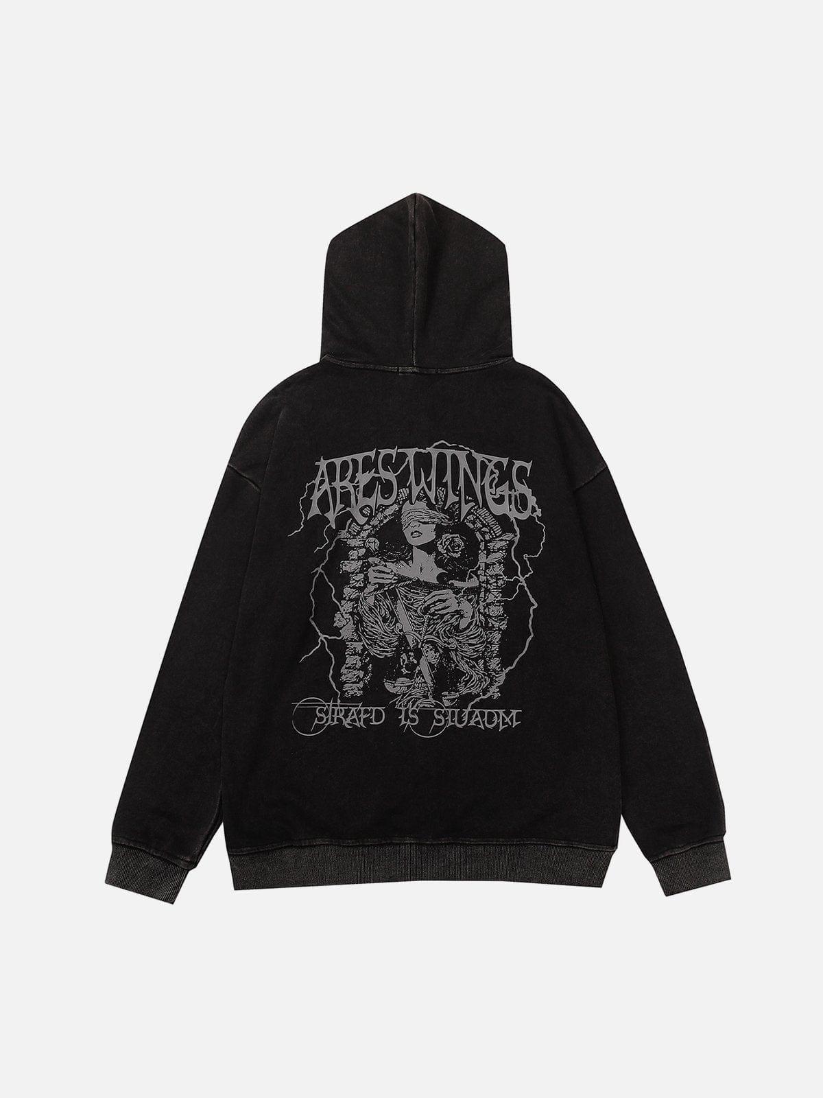 Lightning Beauty Washed Hoodie