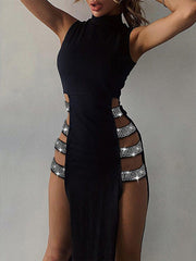Hollow Forked Dress