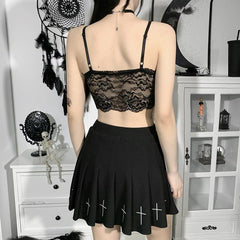 Patchwork Lace Vest