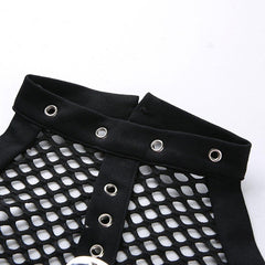 Sexy Mesh Halterneck Vest