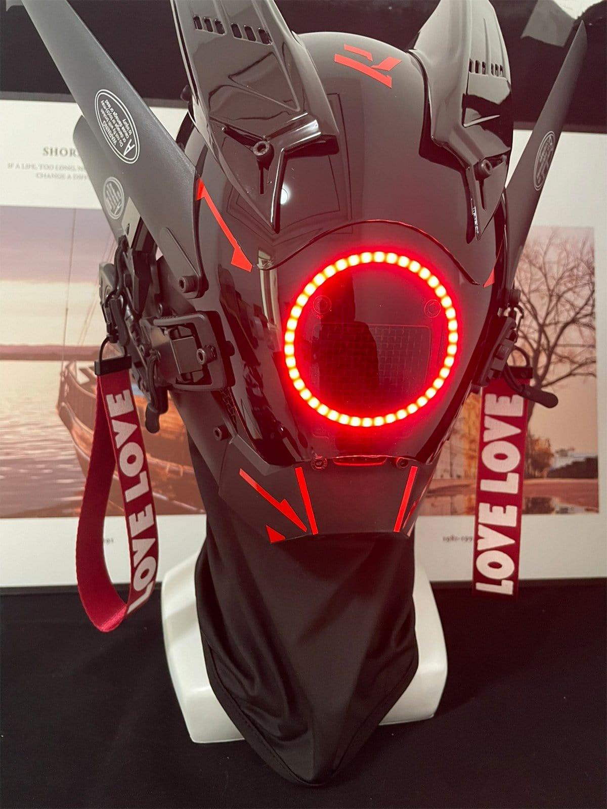 Cyberpunk Halo Mask