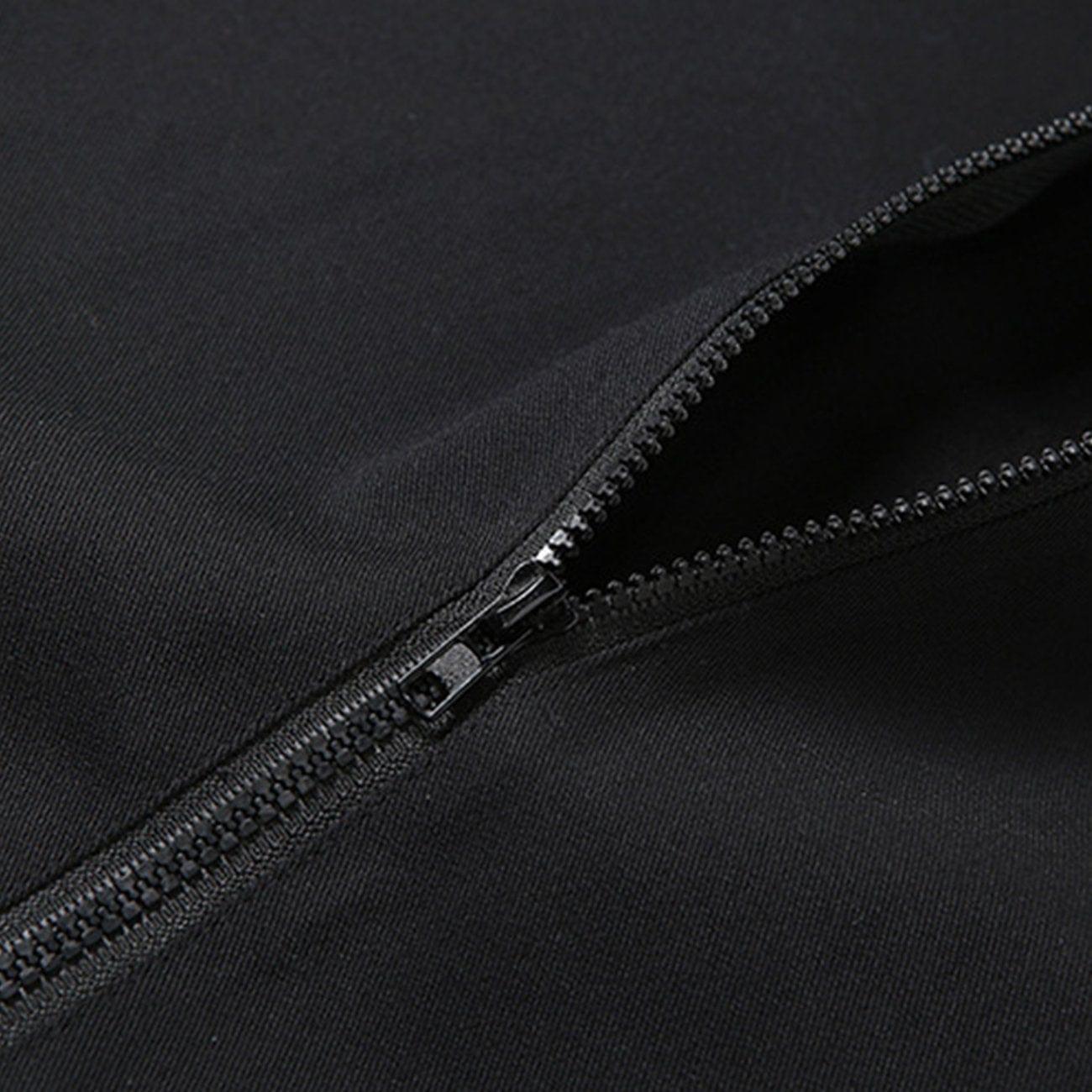 Irregular Reflective Strips Pants