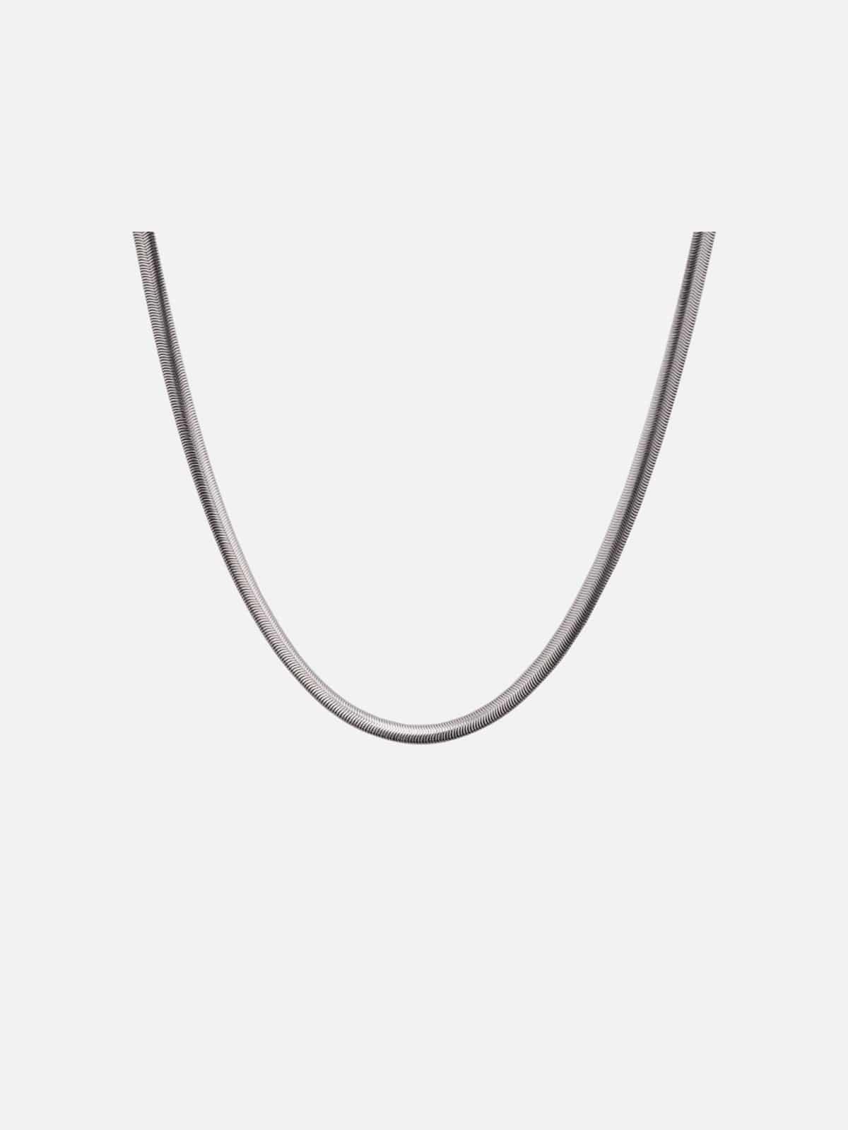 Punk Snake Bone Necklace