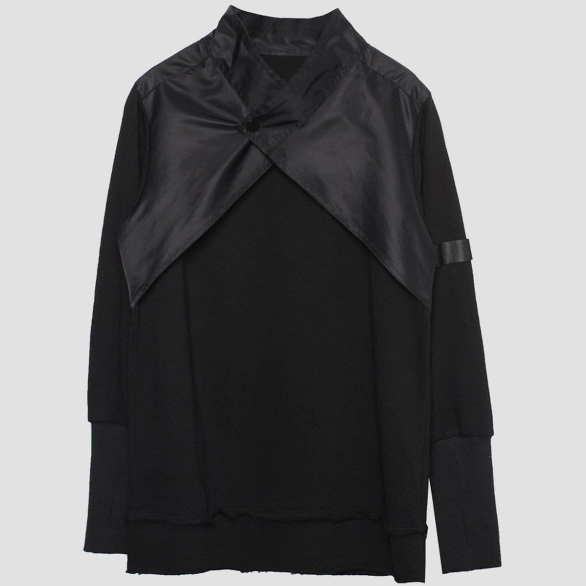 Dark Function Patchwork Fake Two Sweatshirt