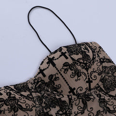 Flocking Jacquard Vest