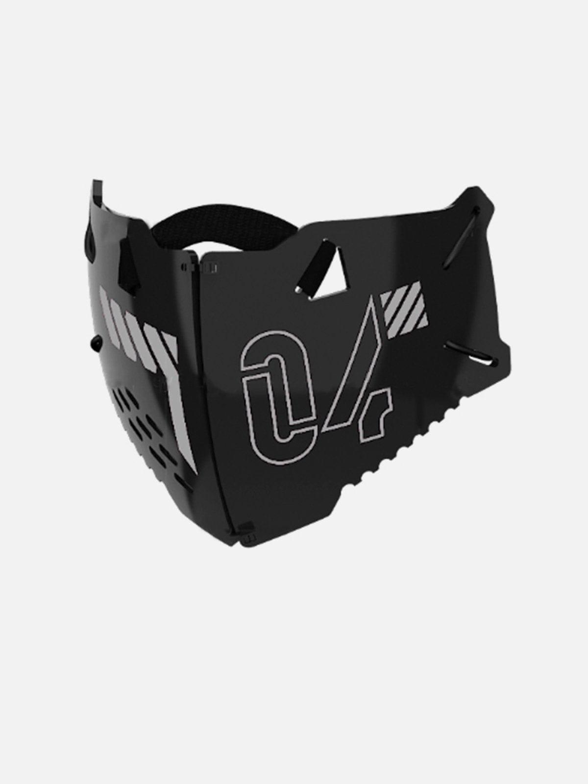 Mechanical Hollow Out Cyberpunk Mask