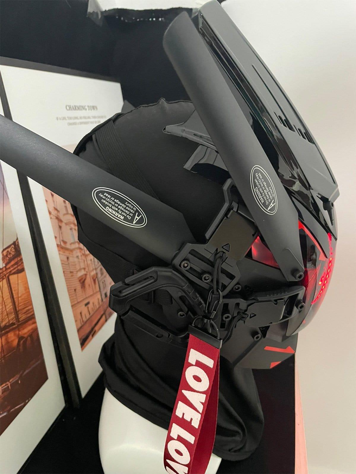 Cyberpunk Halo Mask
