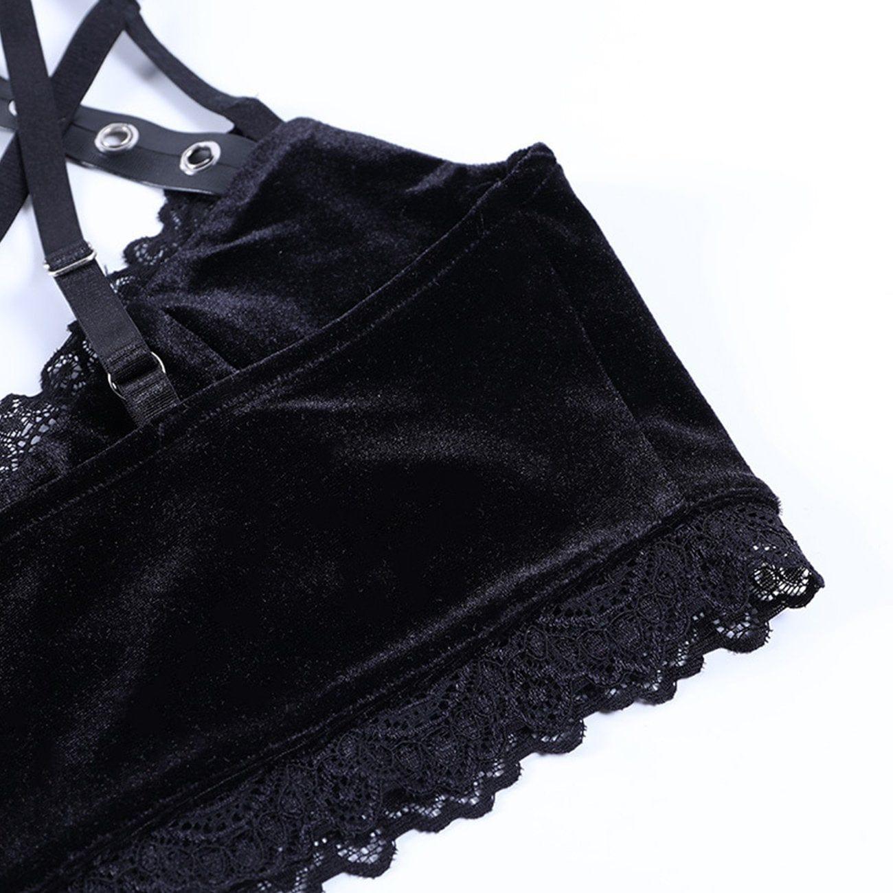 Lace Cross Vest