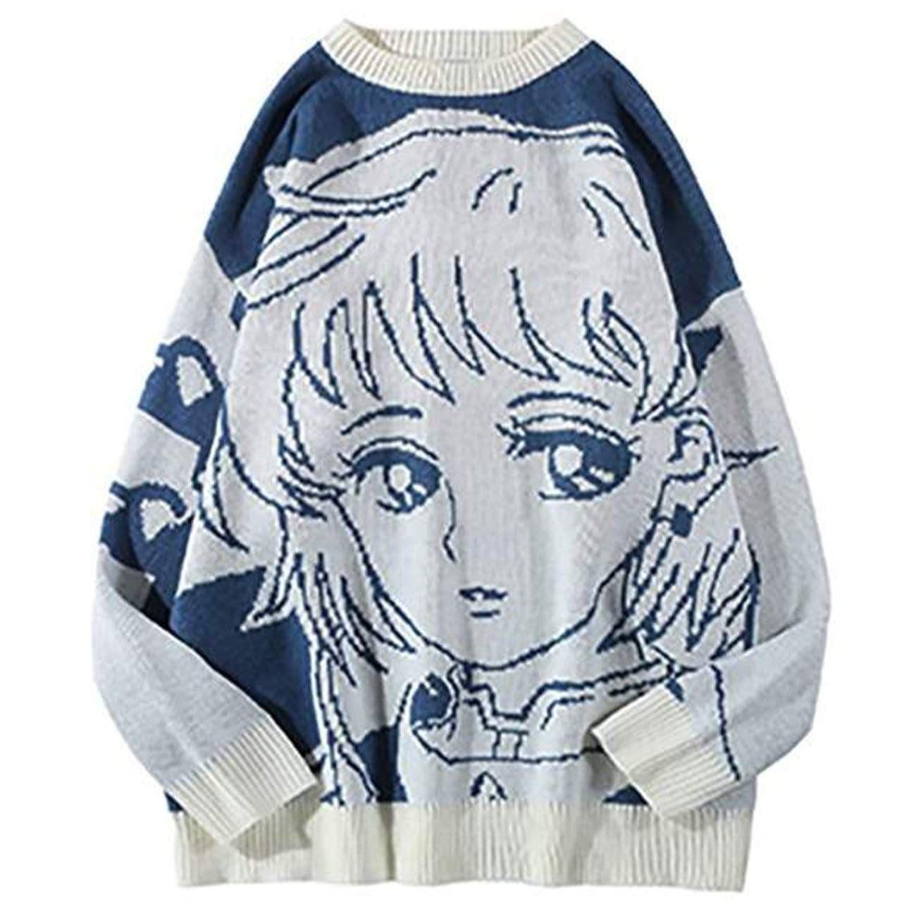 Anime "SANCTUARY" Sweater