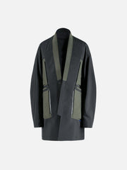 Patchwork Multi Pockets Jacket