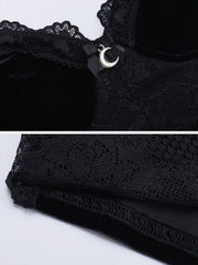 Sexy Lace Mesh Moon Suspender Vest