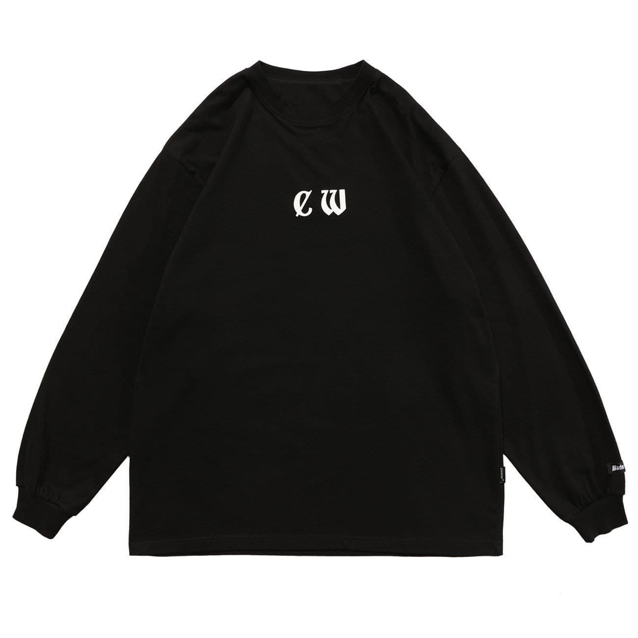 Forest Trailer Print Oversized Sweatshirt
