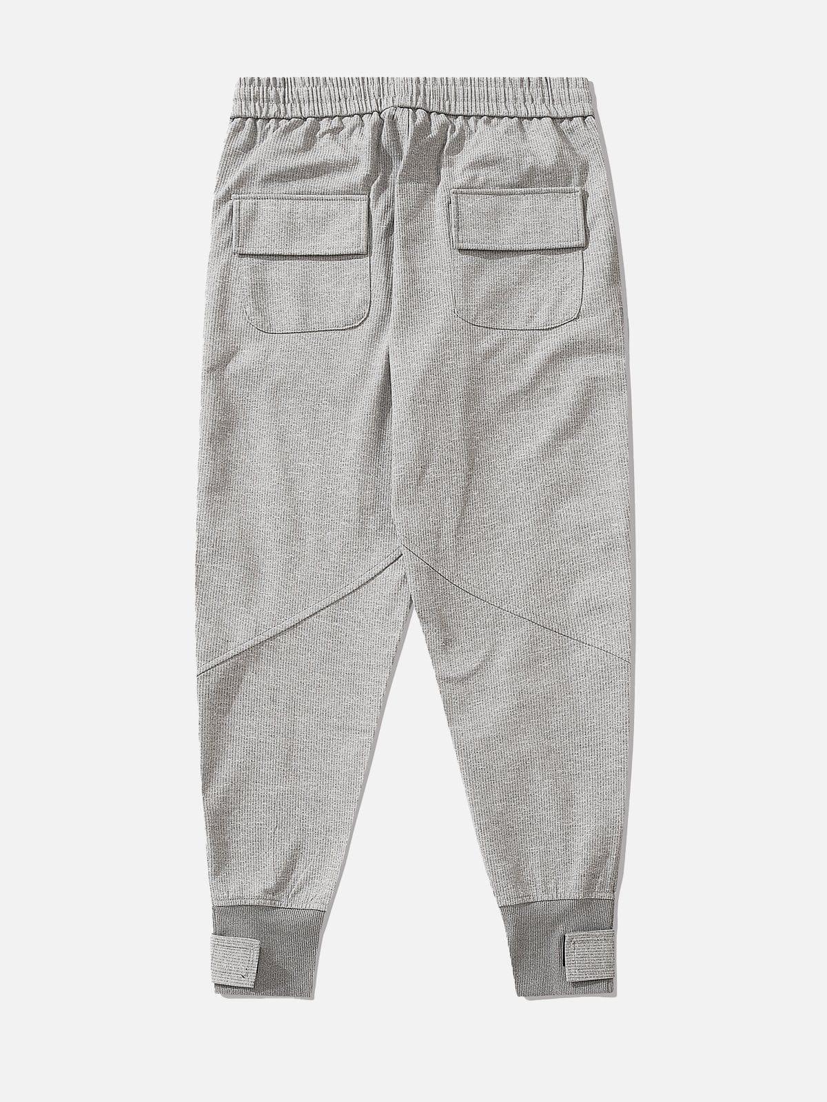 Zip Up Foot Mouth Cargo Pant