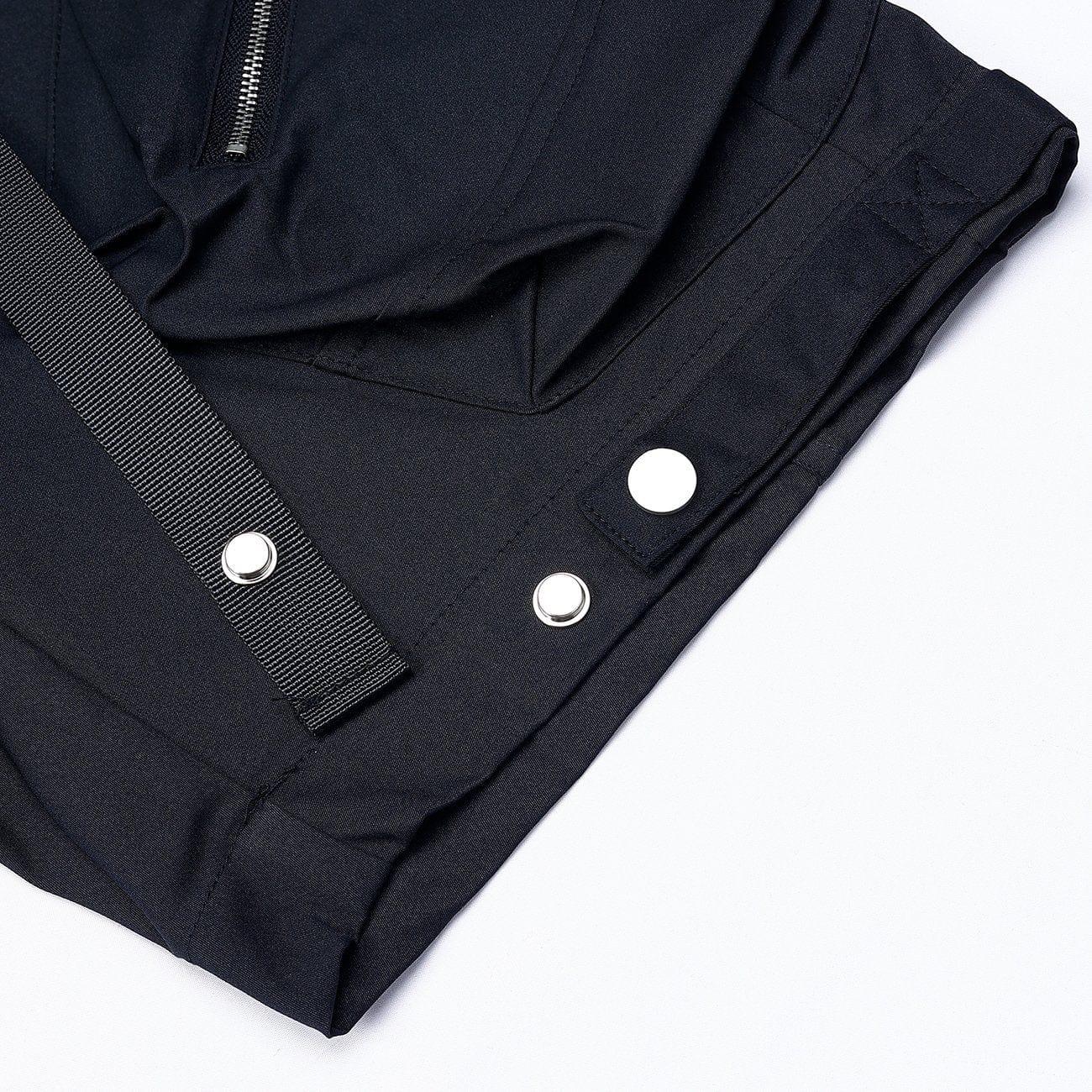 Multi Pockets Ribbon Shorts