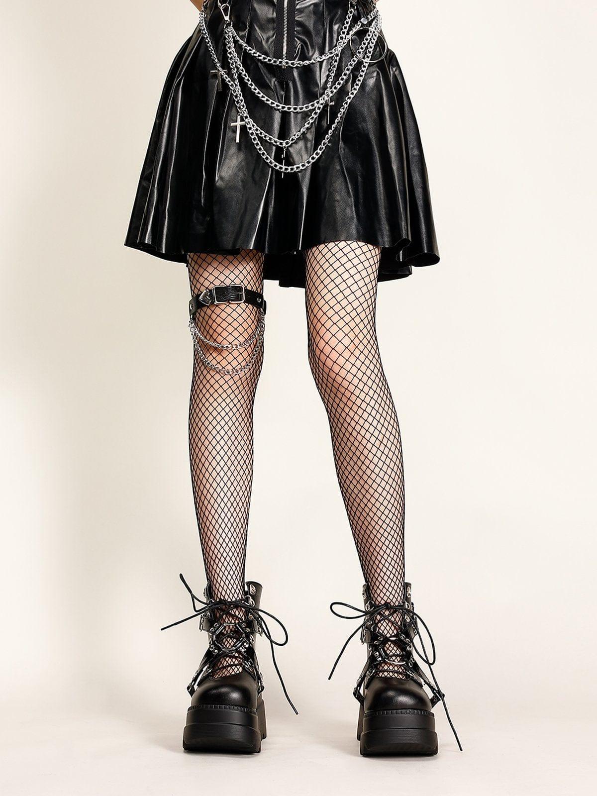 Straps Platform Martin Sandals