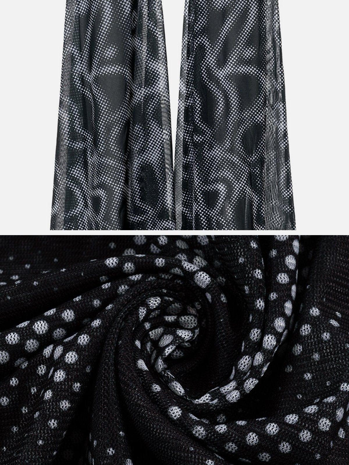 Mesh See-Through Speaker Pant