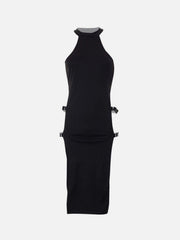 Hollow Side Slit Dress