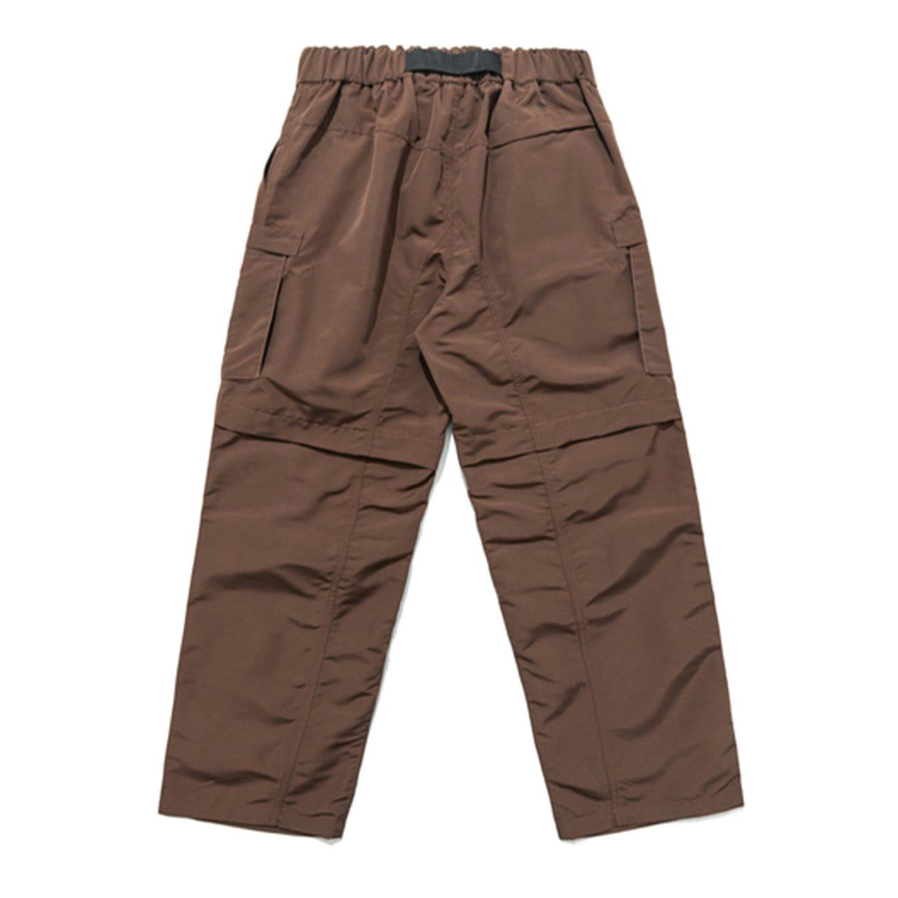 Splicing Multi Pockets Zipper Pants