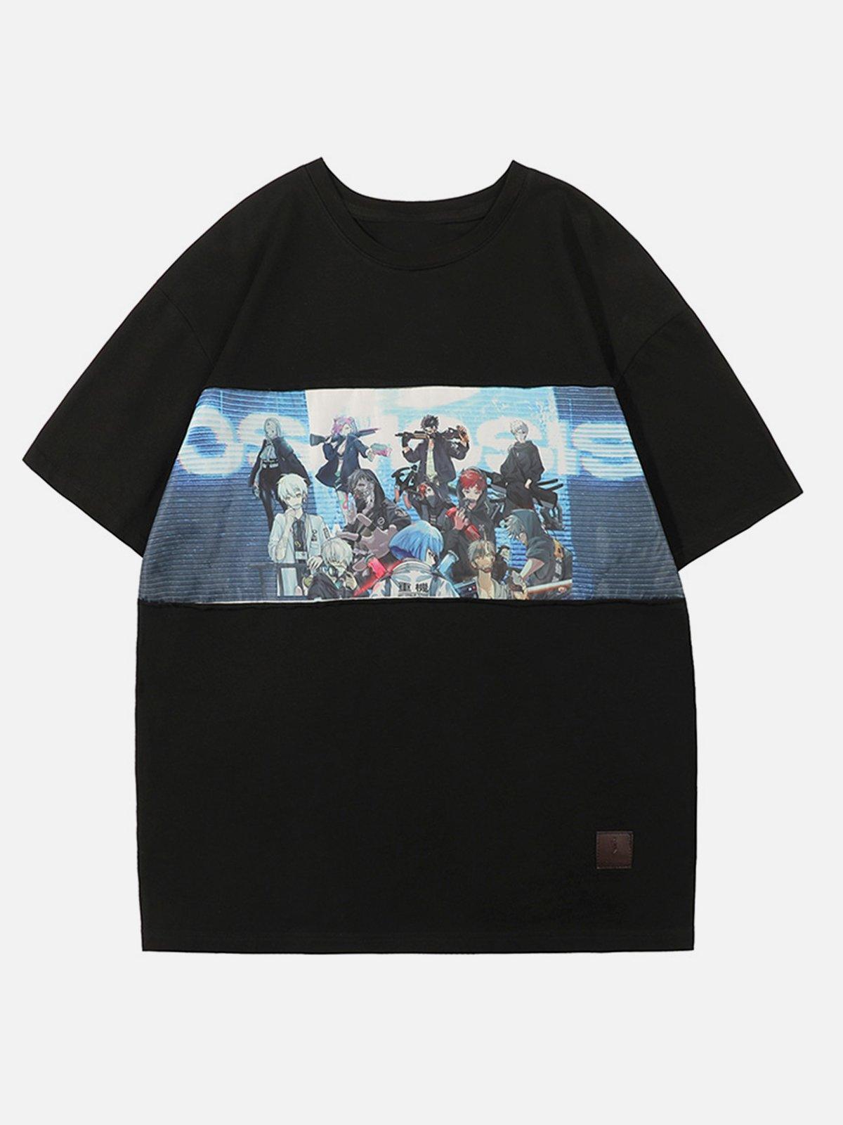 Anime Cartoon Print Tee