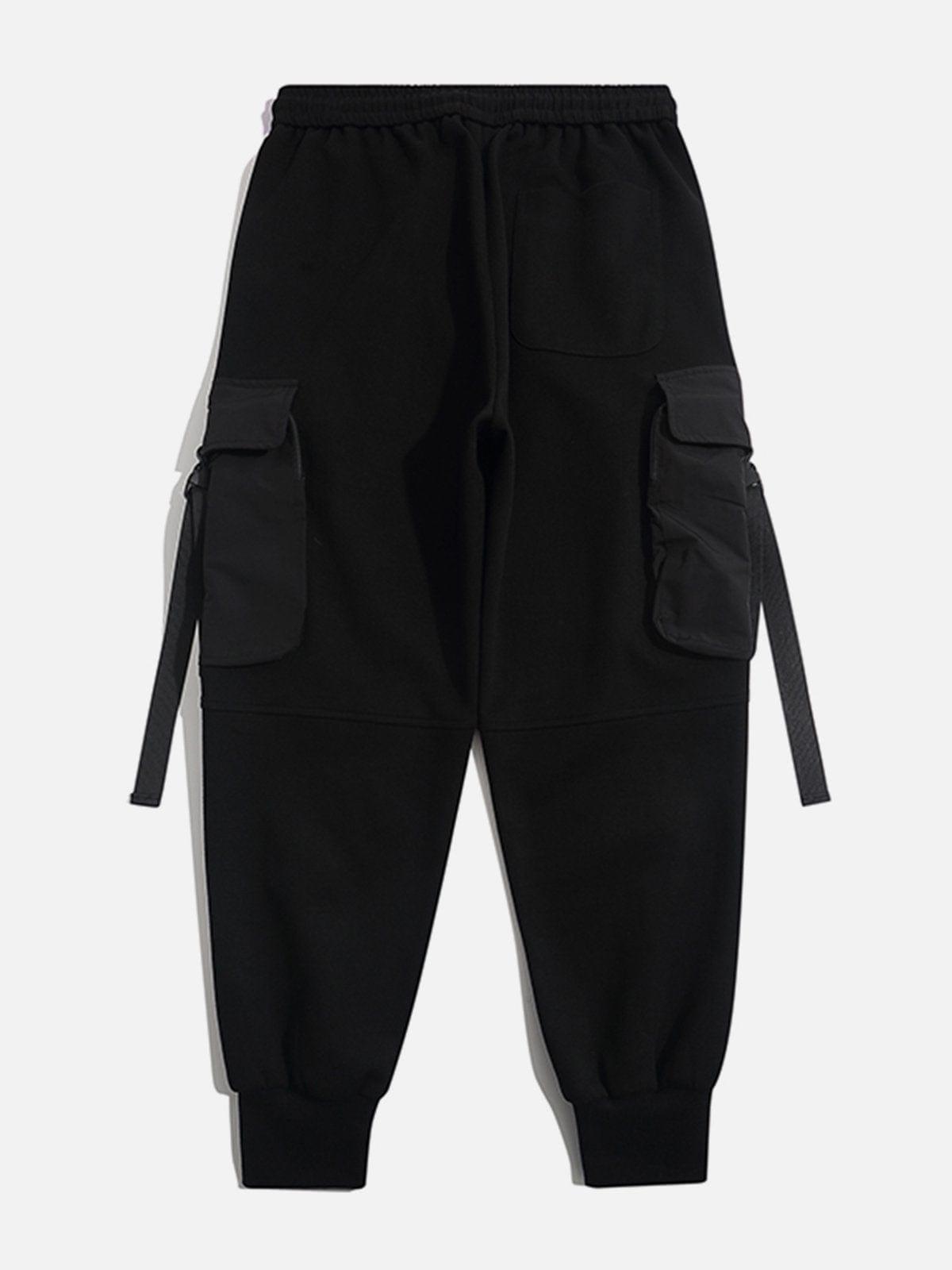 Side Pocket Functional Cargo Pants