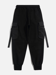 Side Pocket Functional Cargo Pants