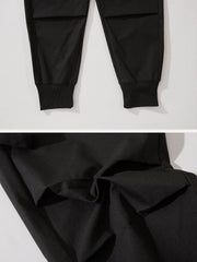 Ribbon Layered Cargo Pants