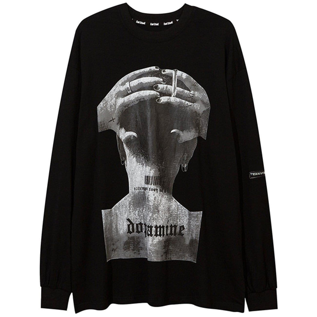 Phantom Alphabet Prisoner Print Sweatshirt