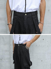 Multi Ribbon Cargo Pant