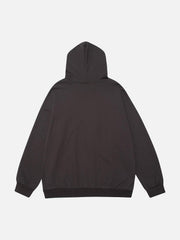 Flocking Skeleton Love Hoodie