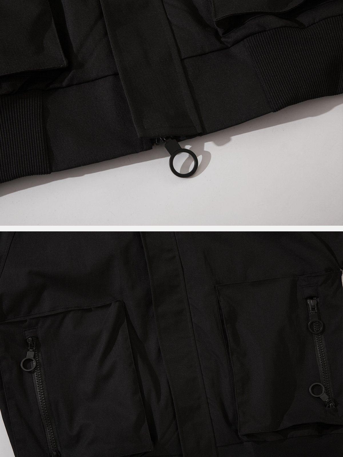 Big Pocket Zip Up Jacket