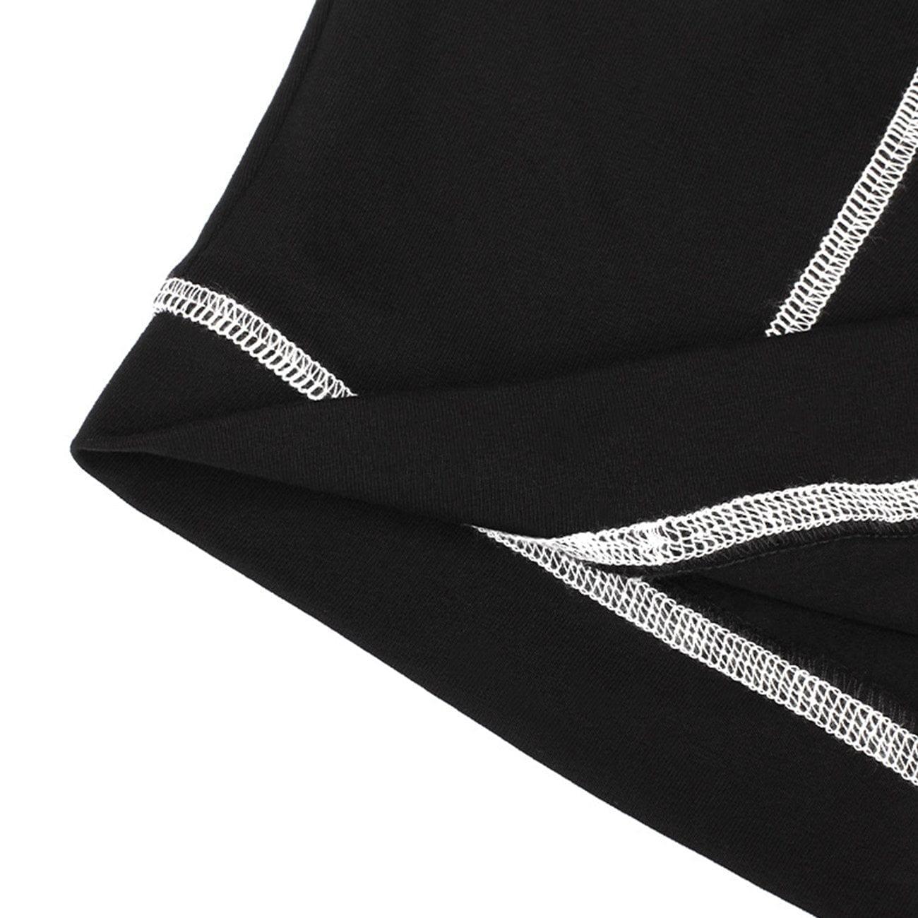 Sexy Cropped Navel Long Sleeve Shoulder T-Shirt