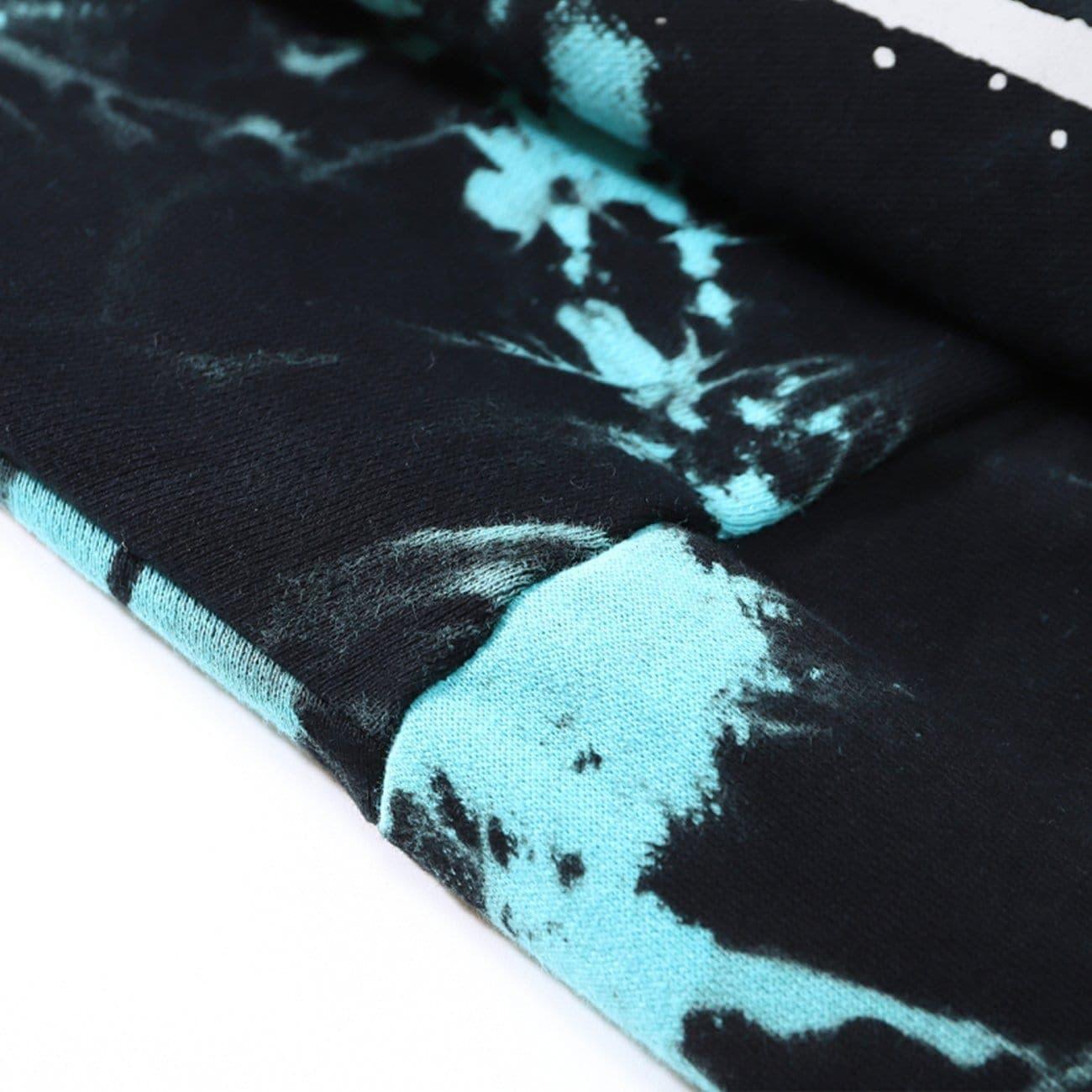Tie-dye Phantom Print Oversized Hoodie
