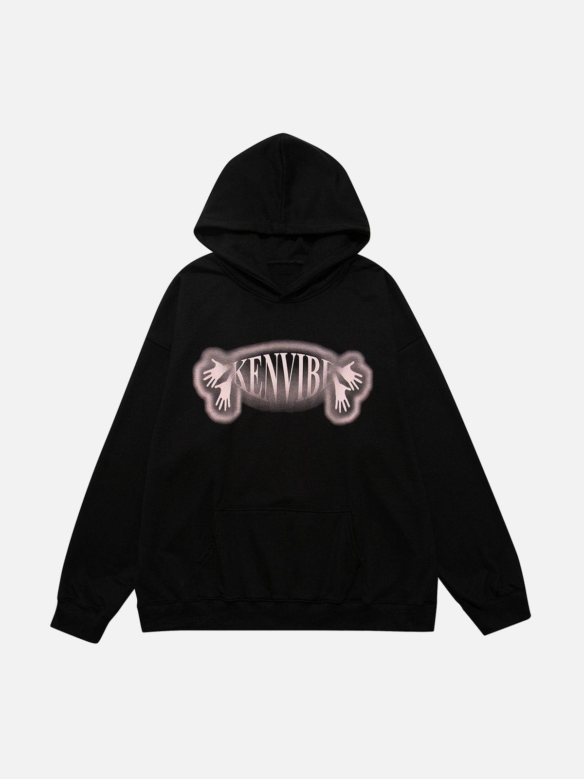Hands Human Silhouette Hoodie