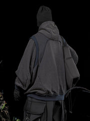 Patchwork Functional Hoodie