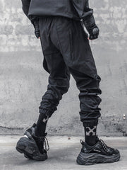 Irregular Patchwork Cargo Pants