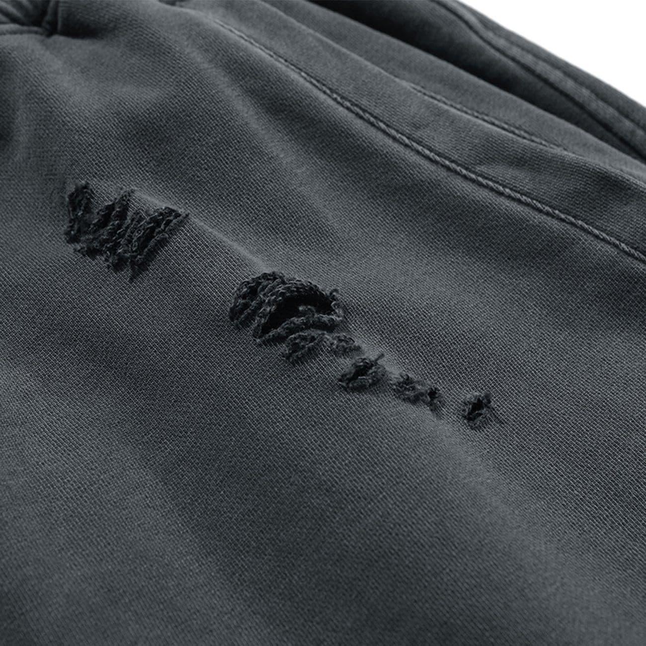 Ripped Hole Washed Shorts