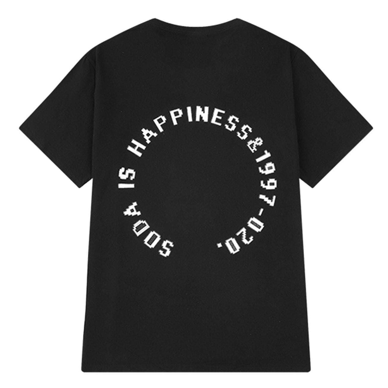 Refracting Face Print Tee