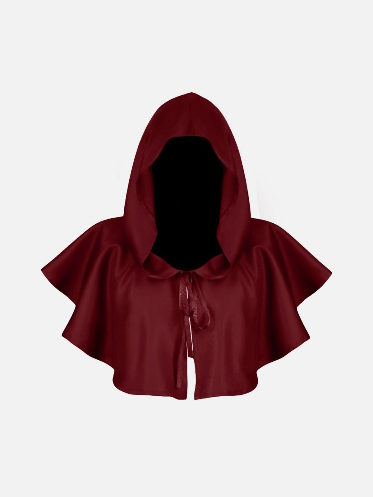 Dark Hooded Cape