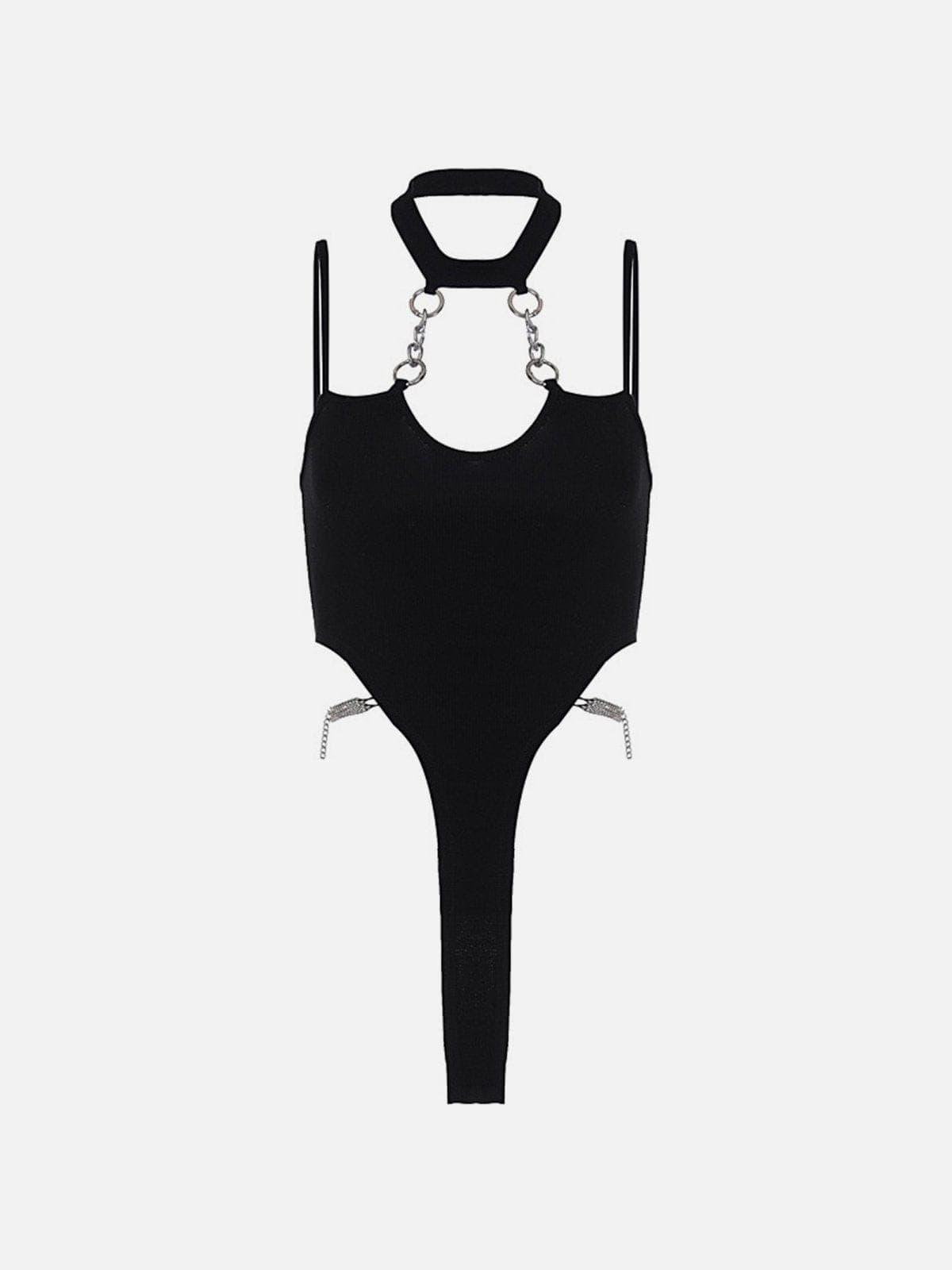 Hollow Chain Jumpsuit