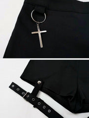 Detachable Ribbon Shorts