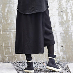Dark Personality Irregular Oversized Pants