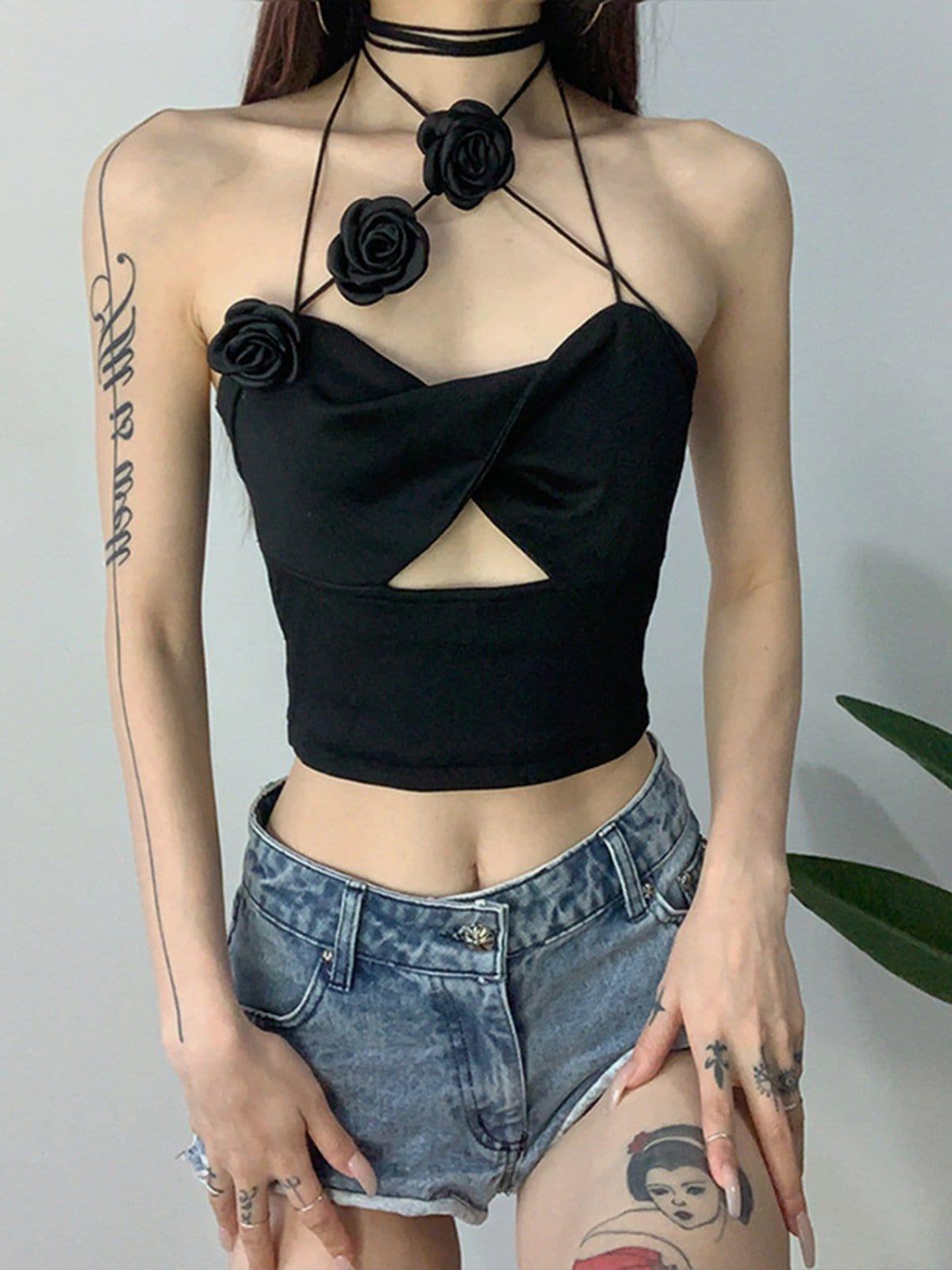Hollow Flower Vest