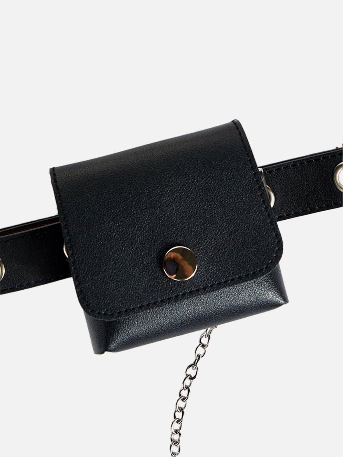 Detachable Pocket Butterfly Chain Belt