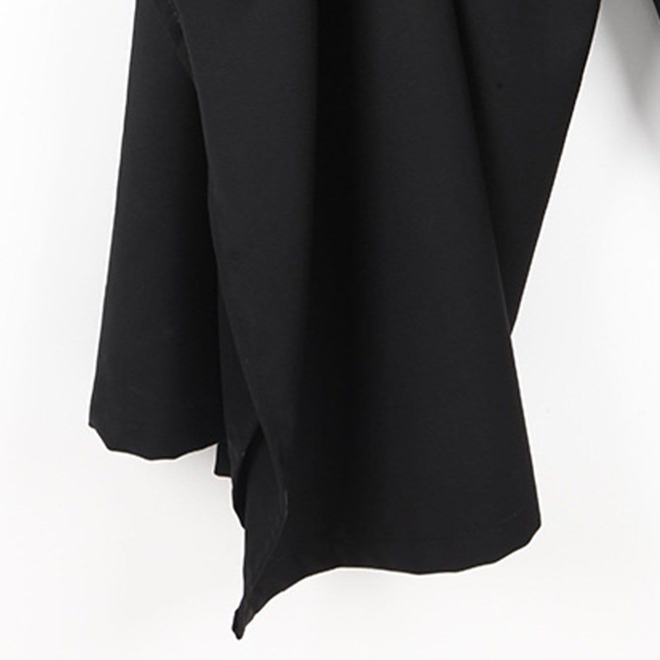 Drawstring Culottes Pants