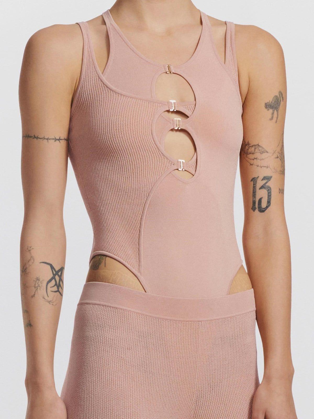 Hollow Elastic Jumpsuit